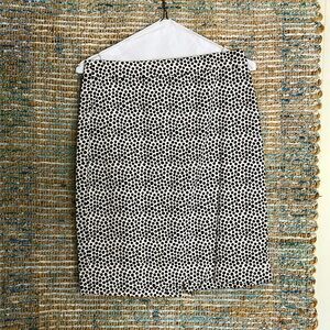 J. Crew	The Pencil Skirt Polkadot